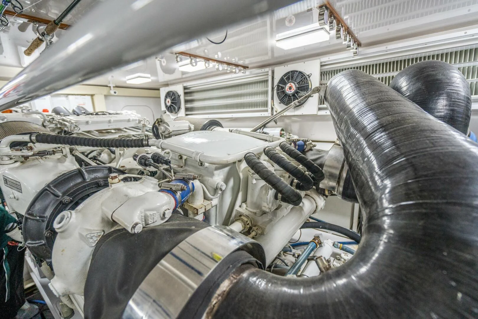 a person in a car aboard W Yacht for Sale