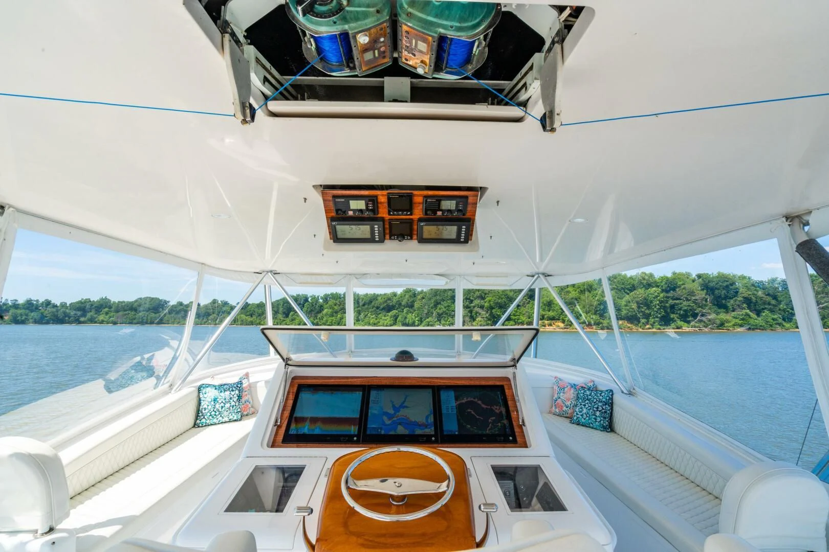 inside of a boat aboard W Yacht for Sale