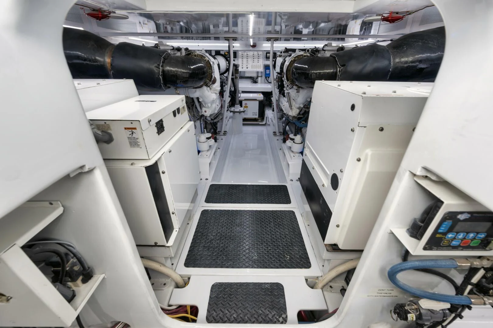 a close-up of a machine aboard W Yacht for Sale