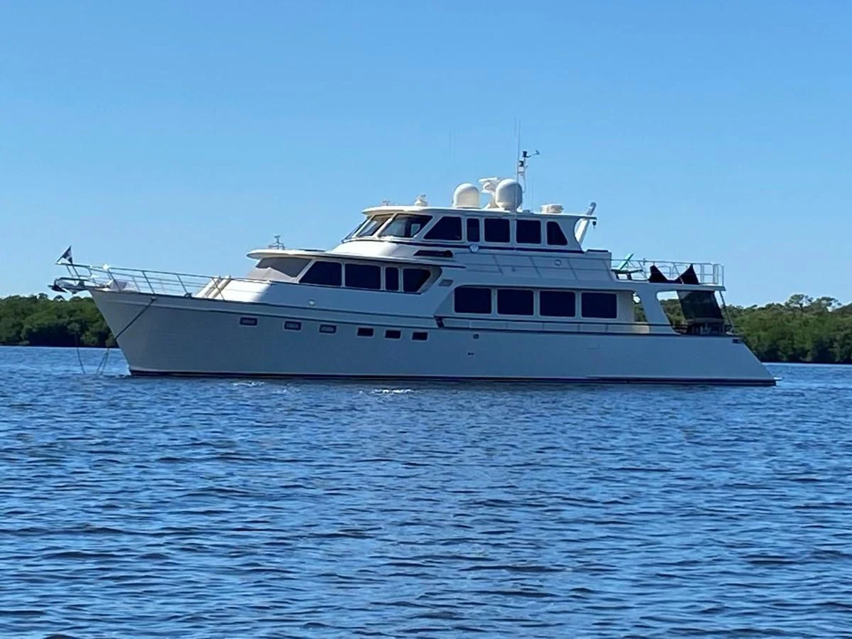 a boat on the water aboard JUBILEE Yacht for Sale
