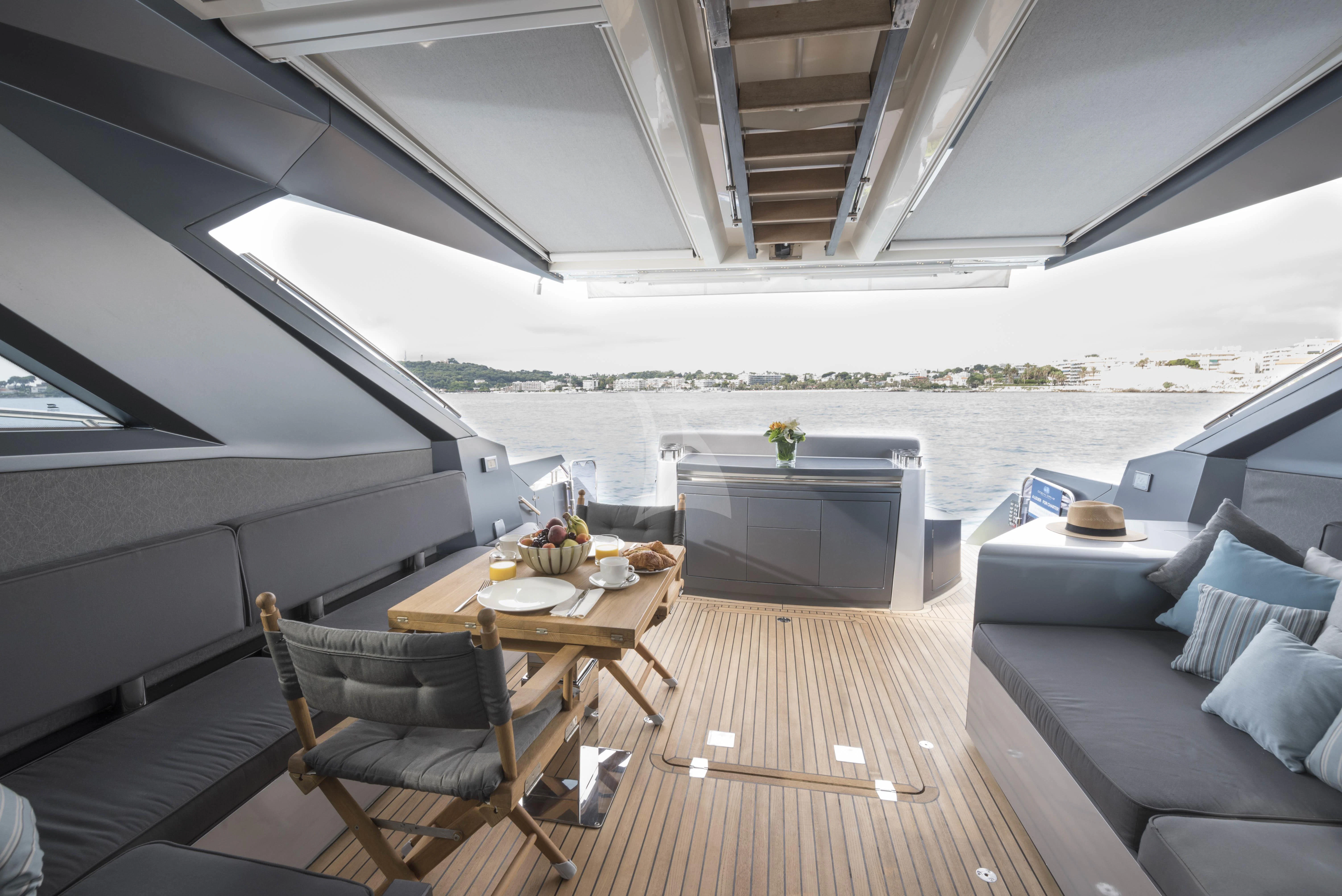 a boat on the water aboard MORRIGAN Yacht for Sale
