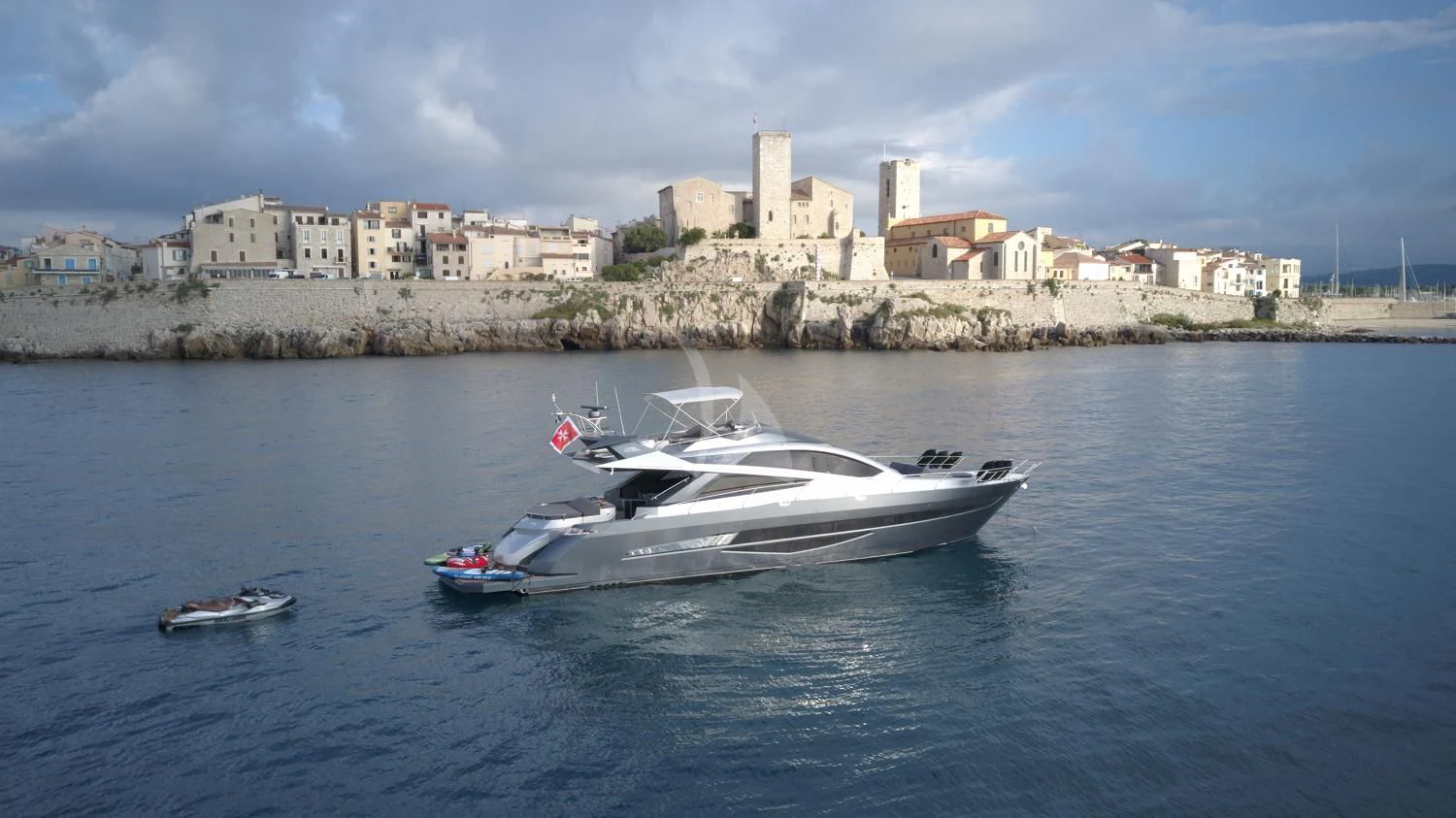 a boat in the water aboard MORRIGAN Yacht for Sale