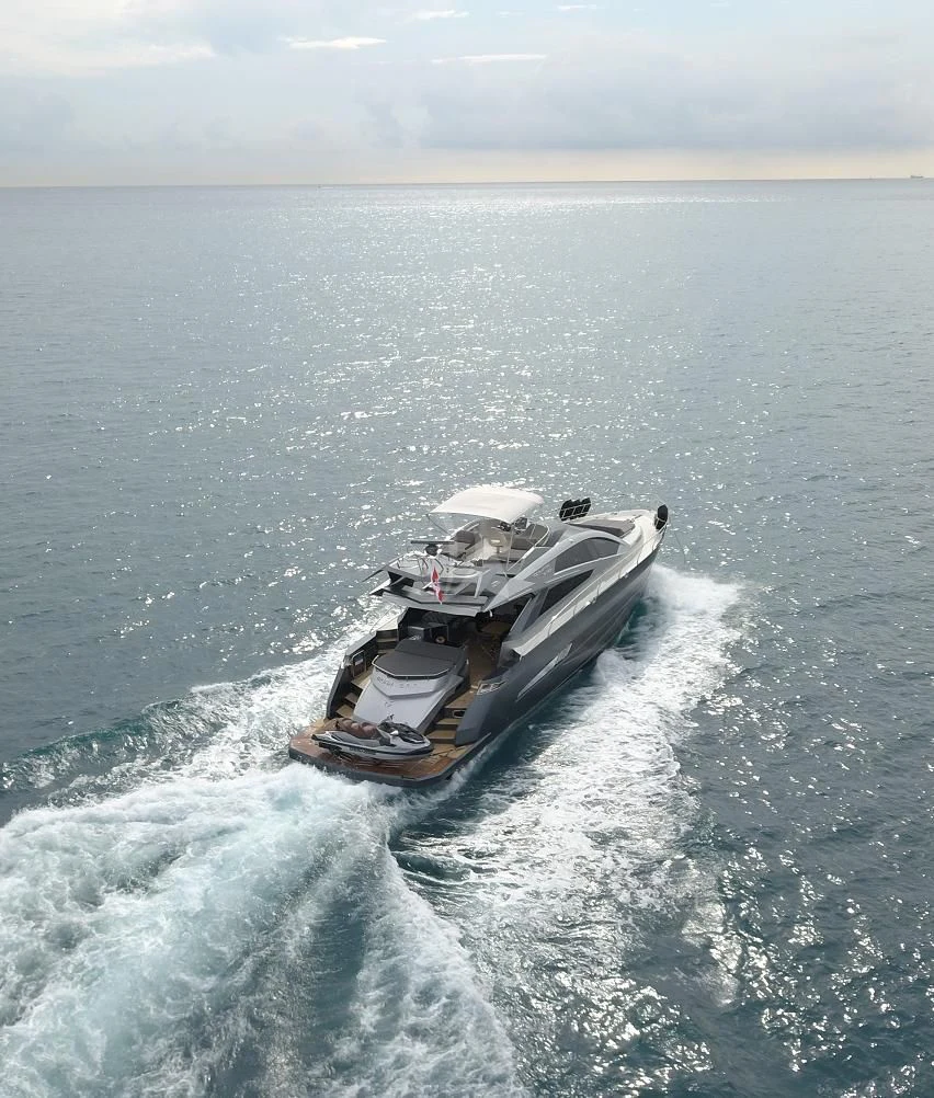 a boat on the water aboard MORRIGAN Yacht for Sale