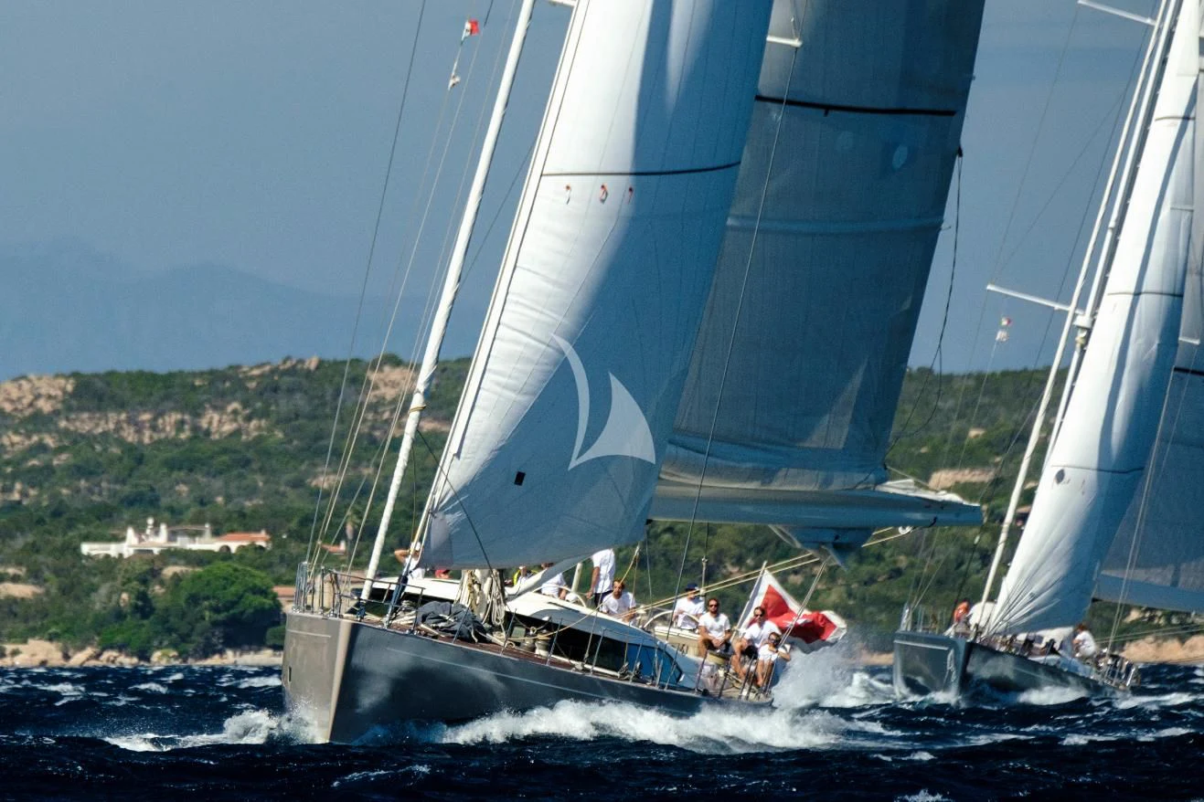 a sailboat on the water aboard ACAIA Yacht for Sale