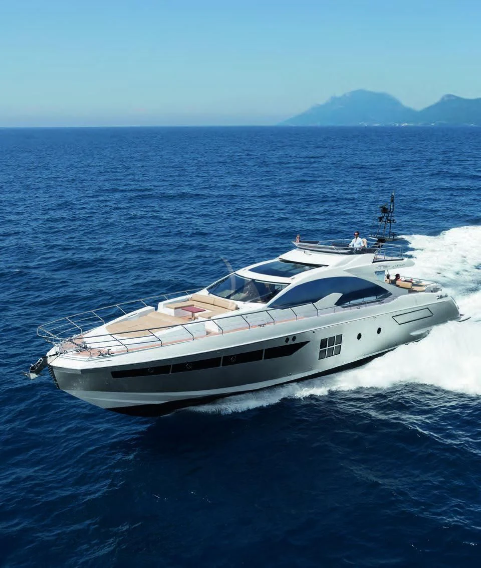 a boat on the water aboard ALKYONE Yacht for Sale