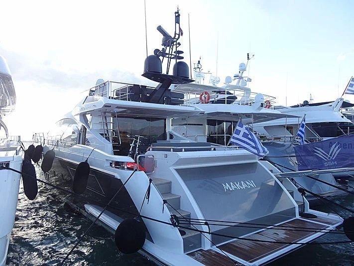a boat on the water aboard ALKYONE Yacht for Sale