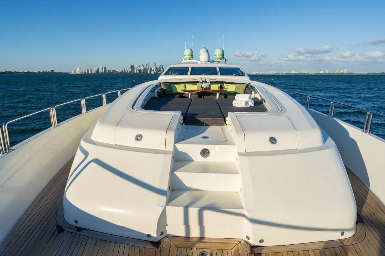 a boat on the water aboard LEOPARD Yacht for Sale