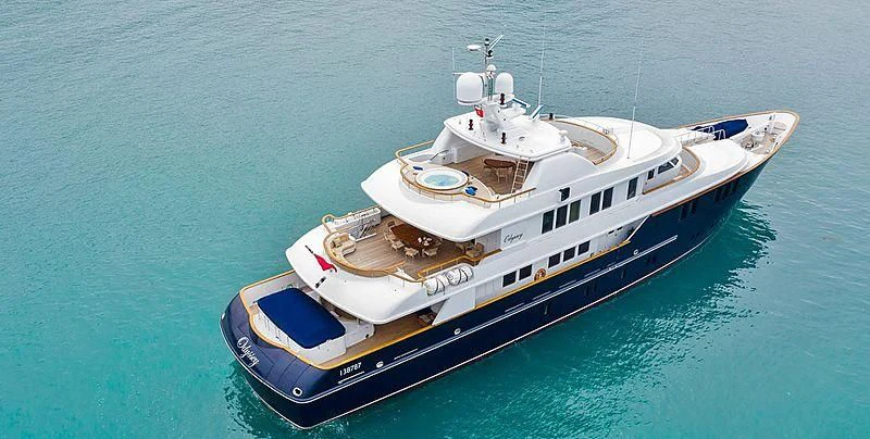a boat in the water aboard ROSE PIGRE Yacht for Sale