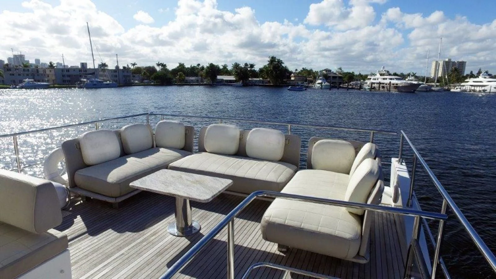a boat on the water aboard LEVATAR Yacht for Sale