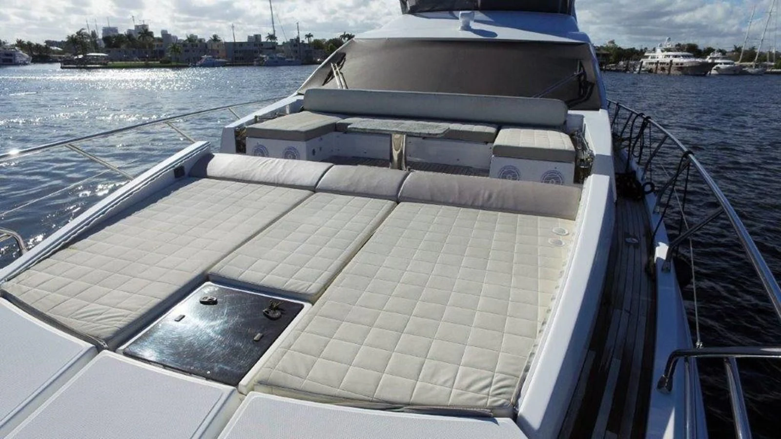 a boat on the water aboard LEVATAR Yacht for Sale