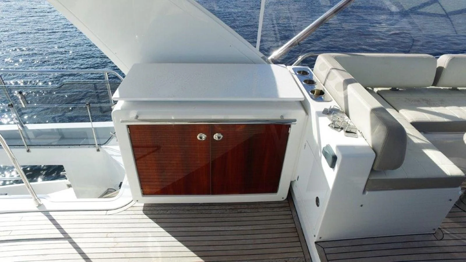 a boat on the water aboard LEVATAR Yacht for Sale