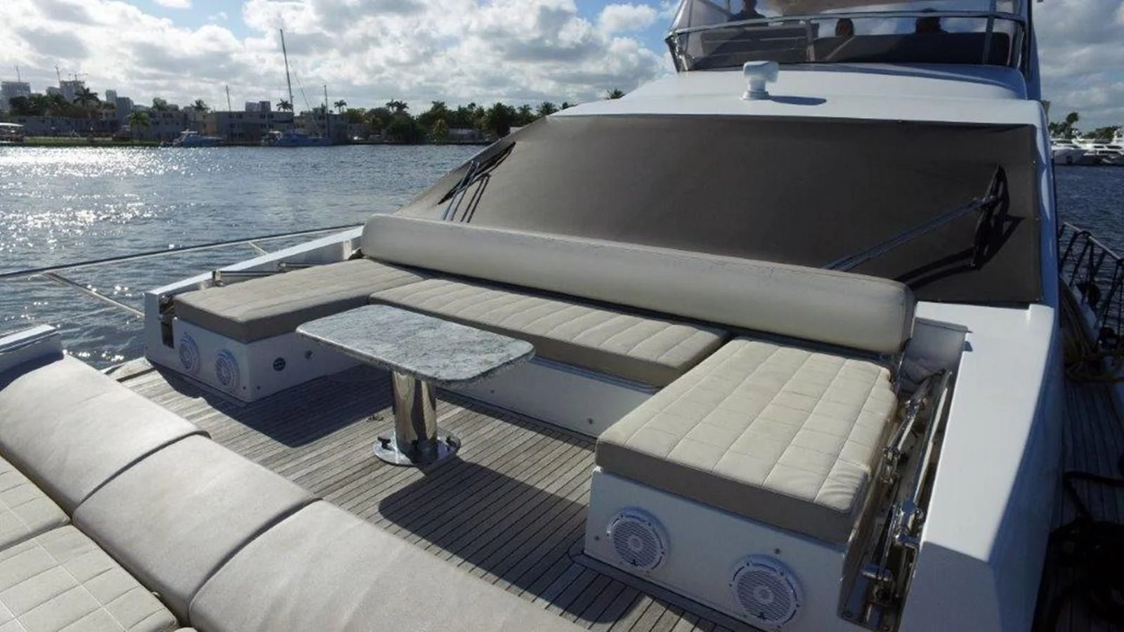 a boat on the water aboard LEVATAR Yacht for Sale