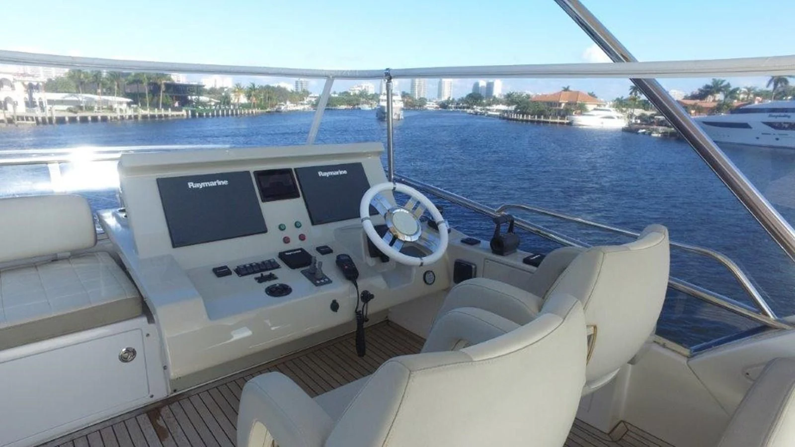 the inside of a boat aboard LEVATAR Yacht for Sale