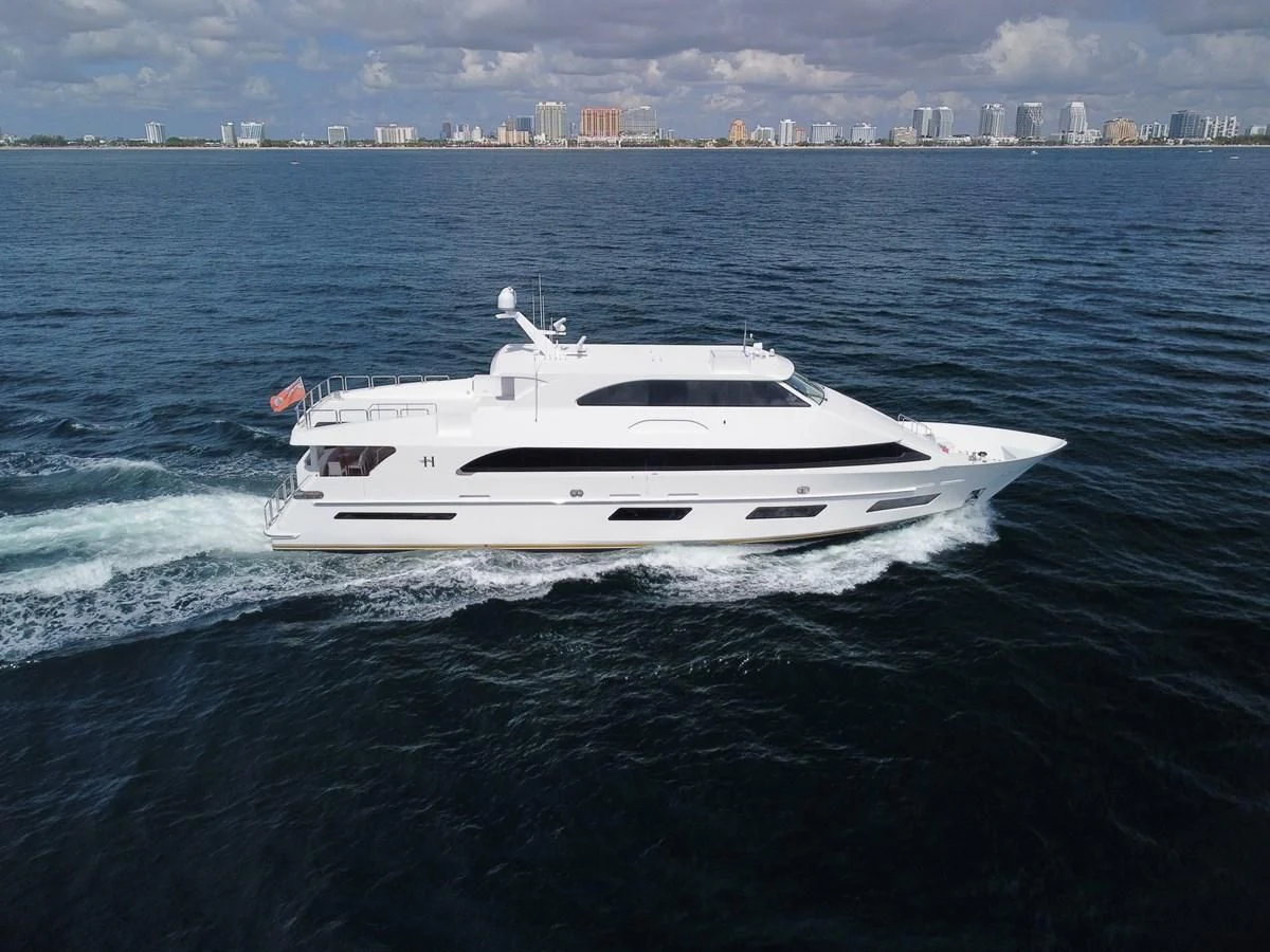 a white boat in the water aboard NEW BOAT WITH FULL WARRANTIES Yacht for Sale