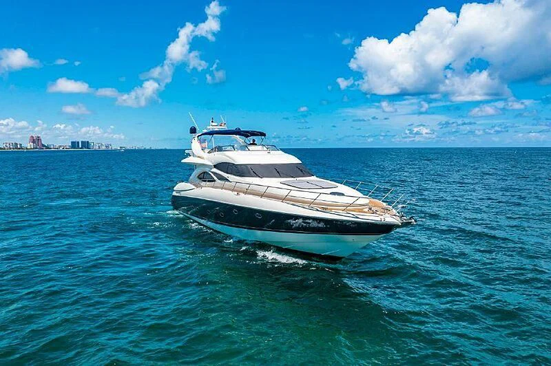 a boat in the water aboard SIROCCO Yacht for Sale