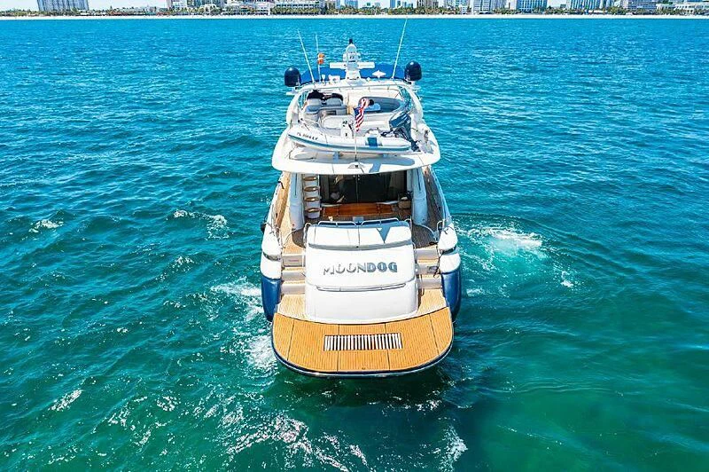 a boat on the water aboard SIROCCO Yacht for Sale