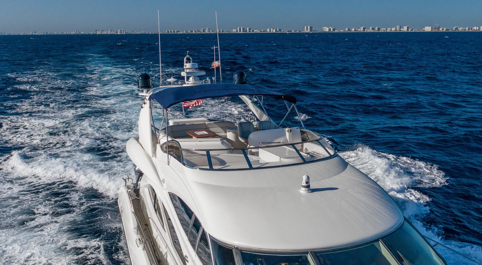 a boat on the water aboard SIROCCO Yacht for Sale