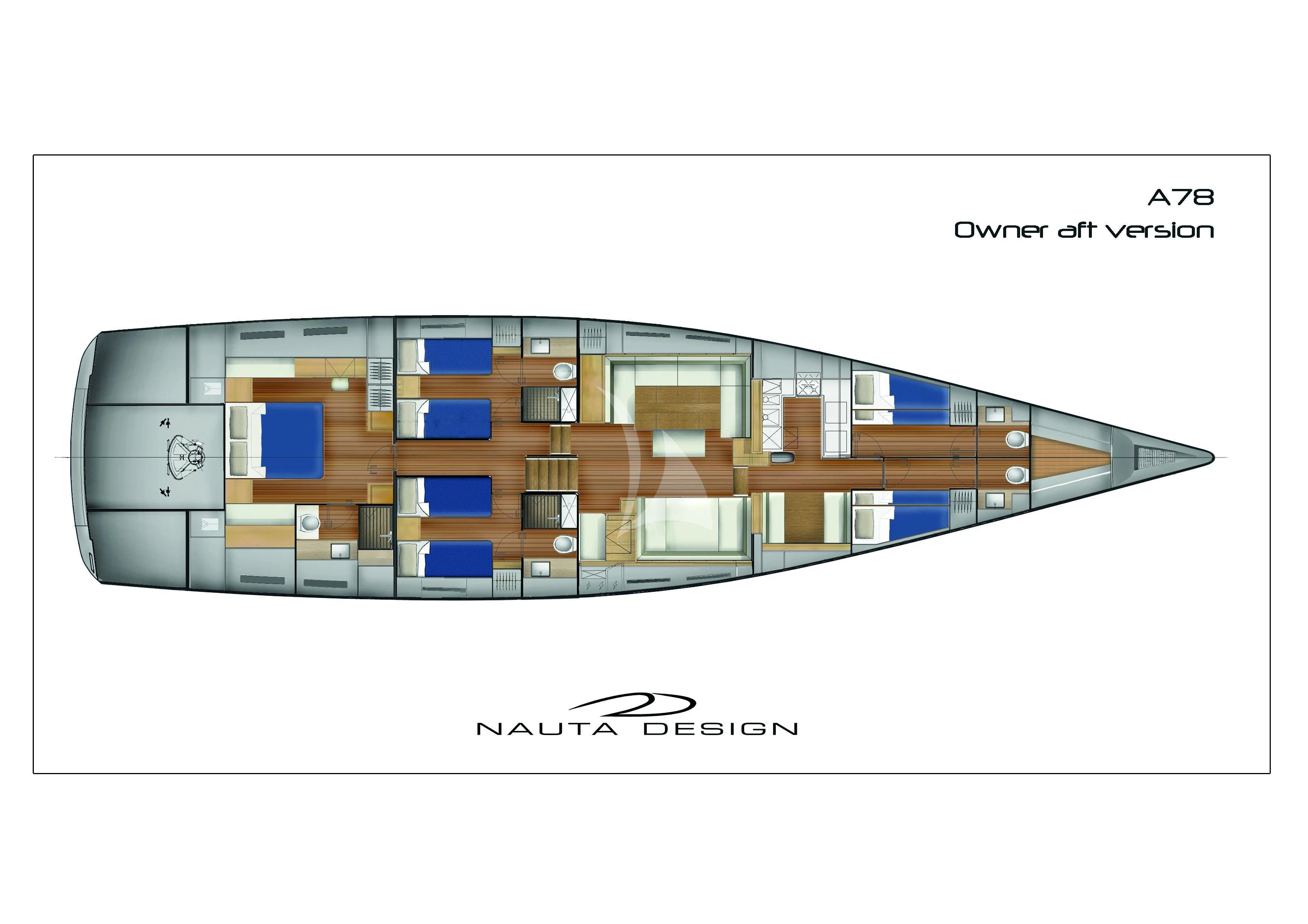 chart aboard MINDFULNESS Yacht for Charter