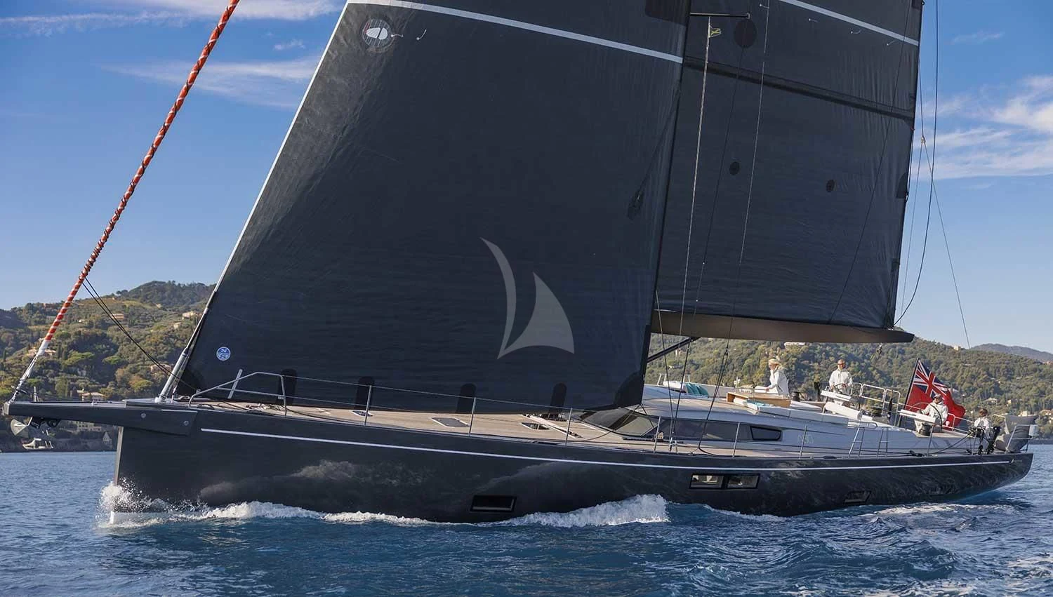 a sailboat on the water aboard MINDFULNESS Yacht for Charter