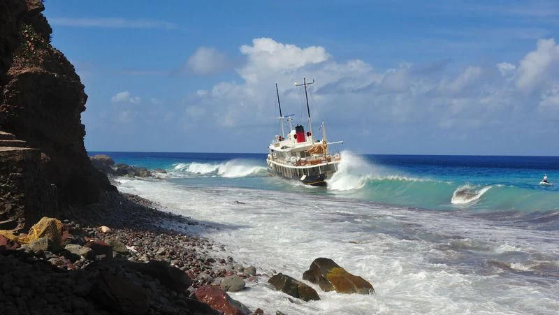 a boat on the water aboard ELSA Yacht for Sale