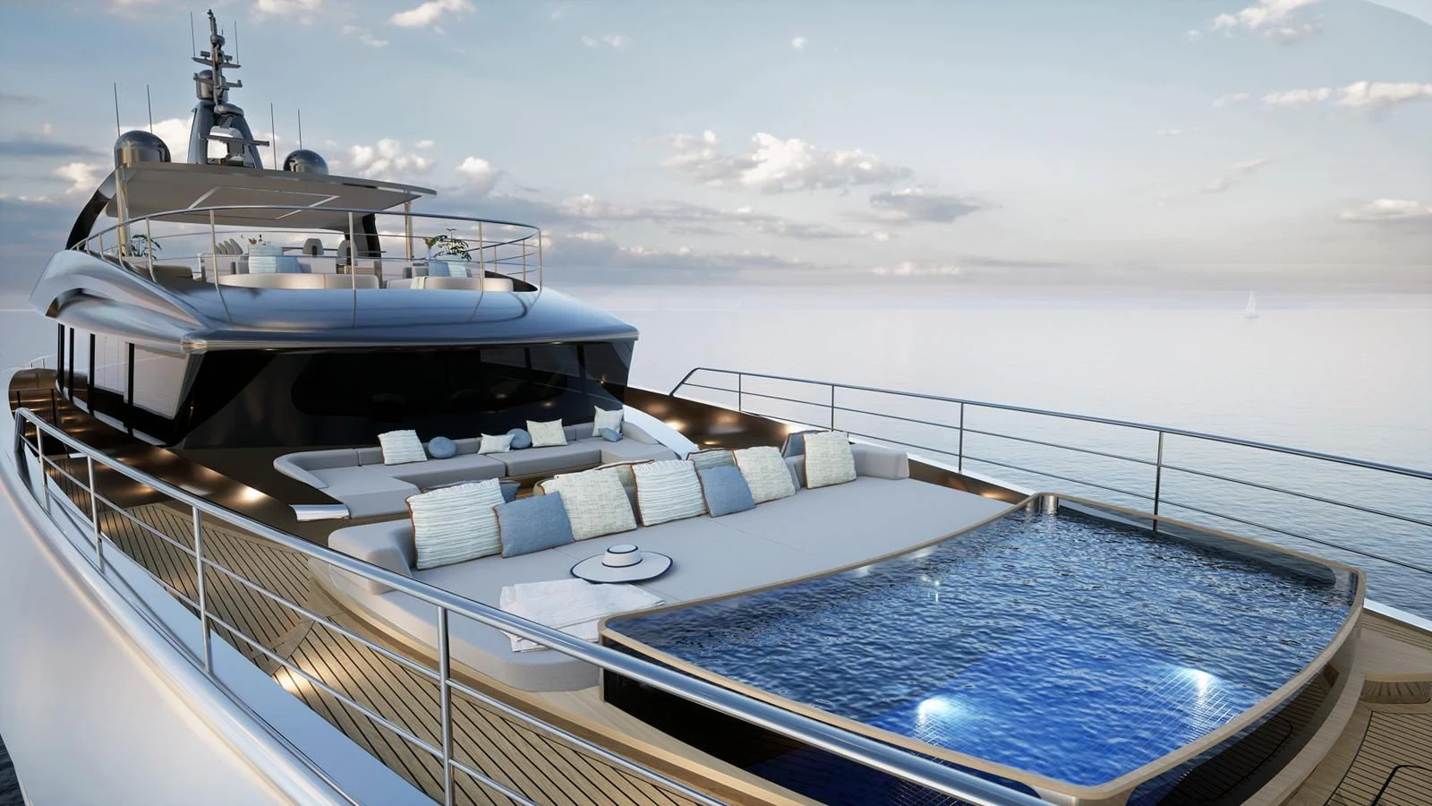 a boat on the water aboard NL45/01 Yacht for Sale