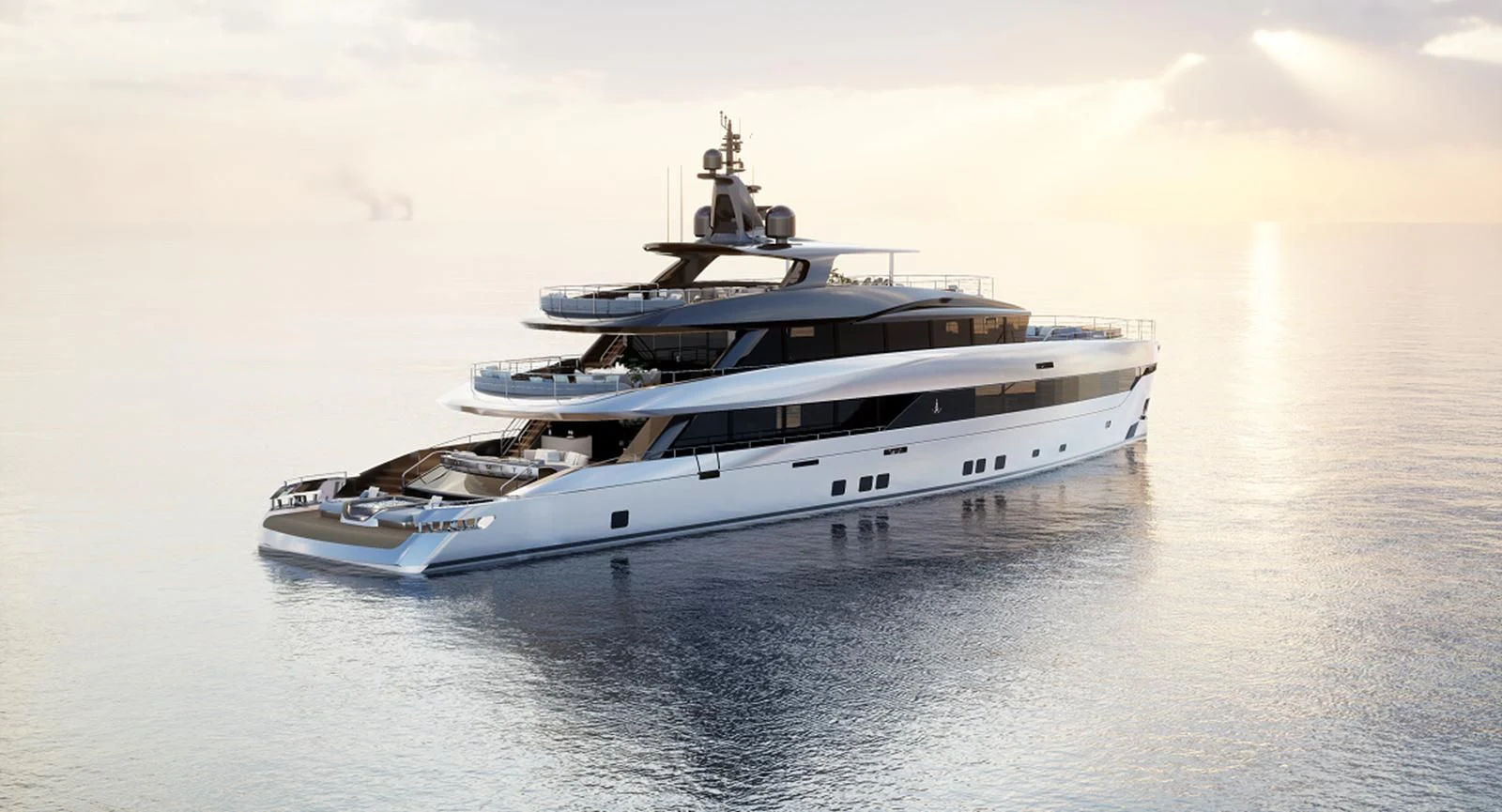 a white yacht in the water aboard NL45/01 Yacht for Sale