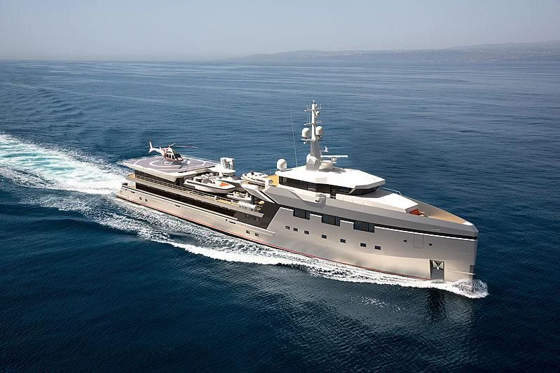 a ship on the water aboard ABEONA Yacht for Sale