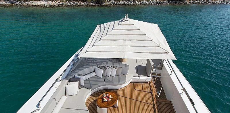 a boat on the water aboard MEGI ONE Yacht for Sale