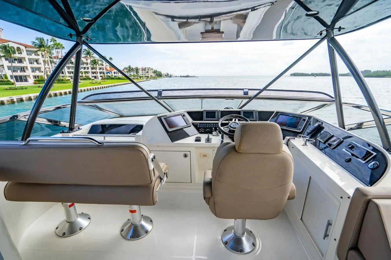 the inside of a boat aboard MAYA Yacht for Sale
