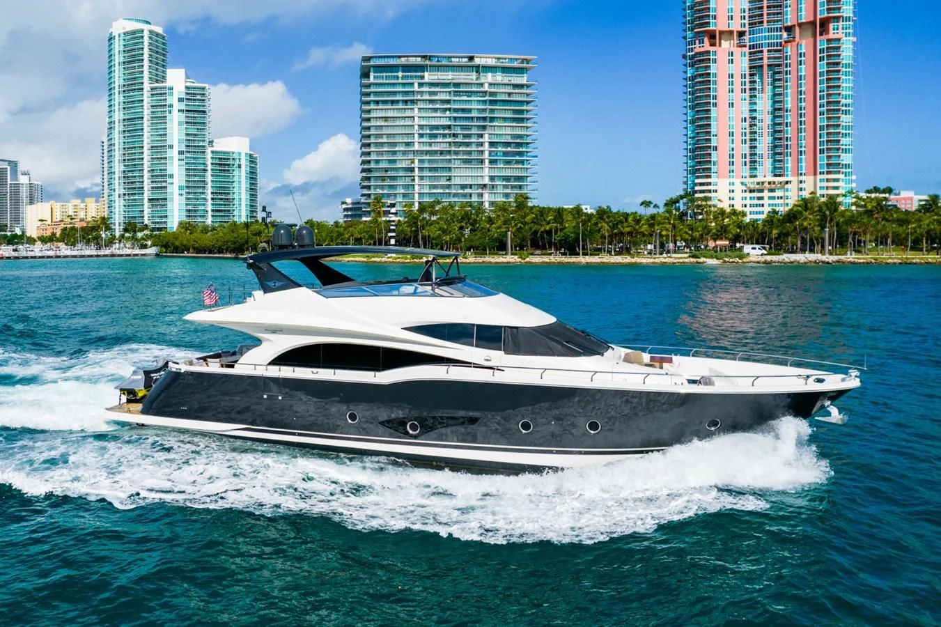 a boat on the water aboard MAYA Yacht for Sale