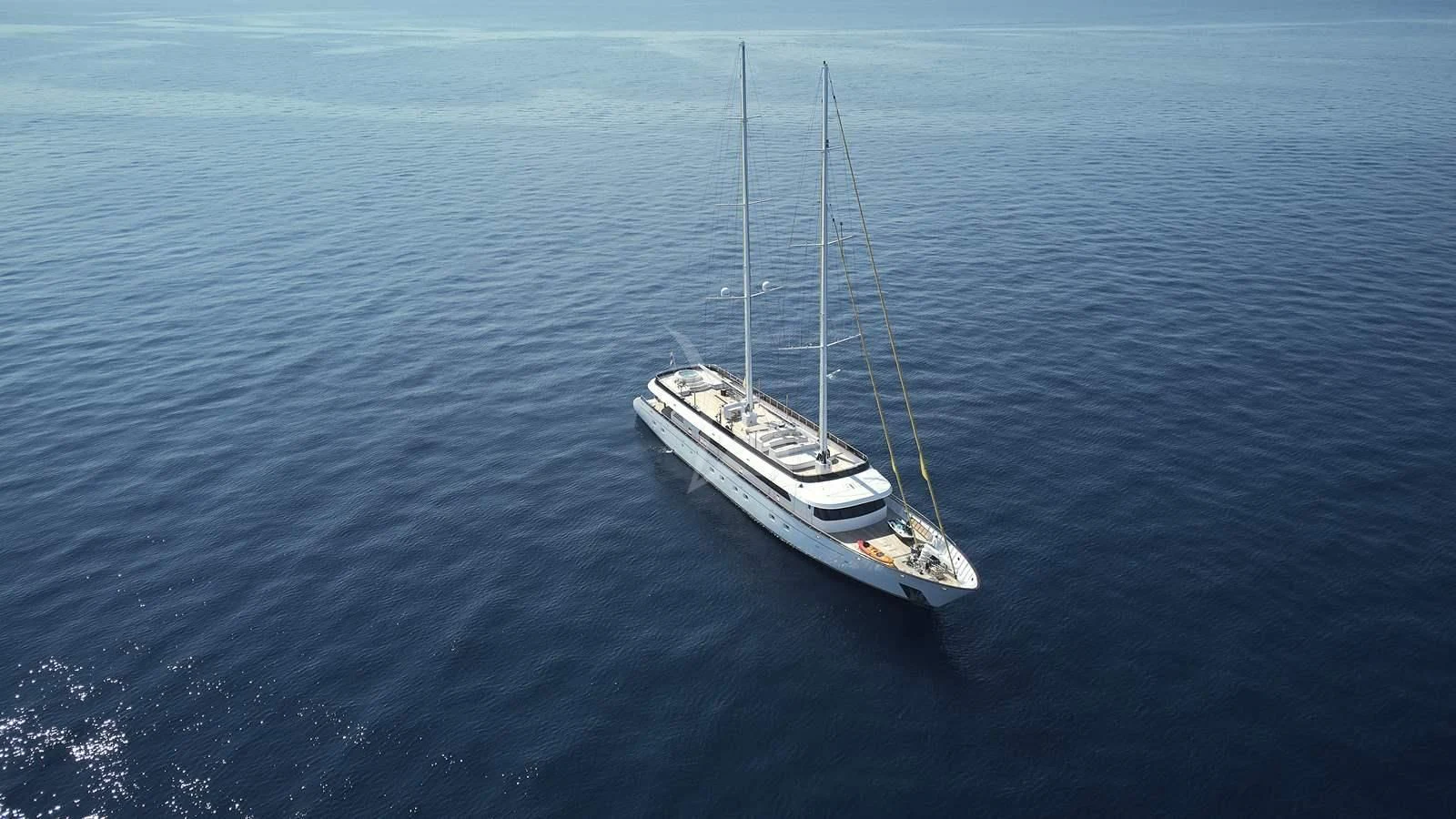 a boat in the water aboard ANIMA MARIS Yacht for Sale