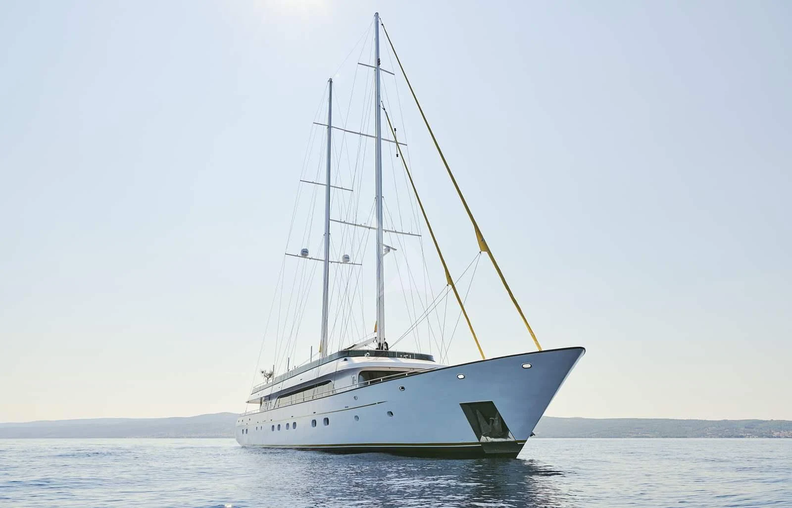 a sailboat on the water aboard ANIMA MARIS Yacht for Sale