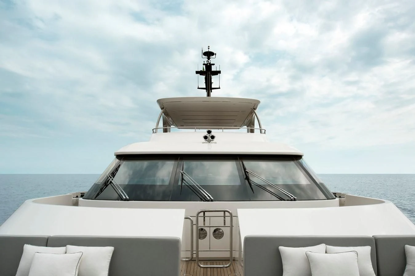 a boat on the water aboard NADHIRA Yacht for Sale