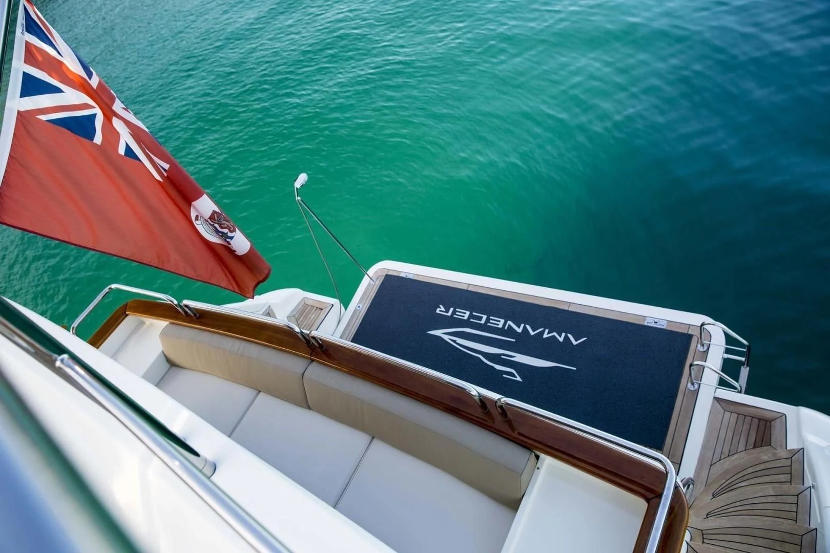a boat on the water aboard AMANECER Yacht for Sale