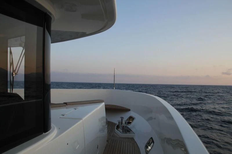 a boat on the water aboard TSA TSA Yacht for Sale