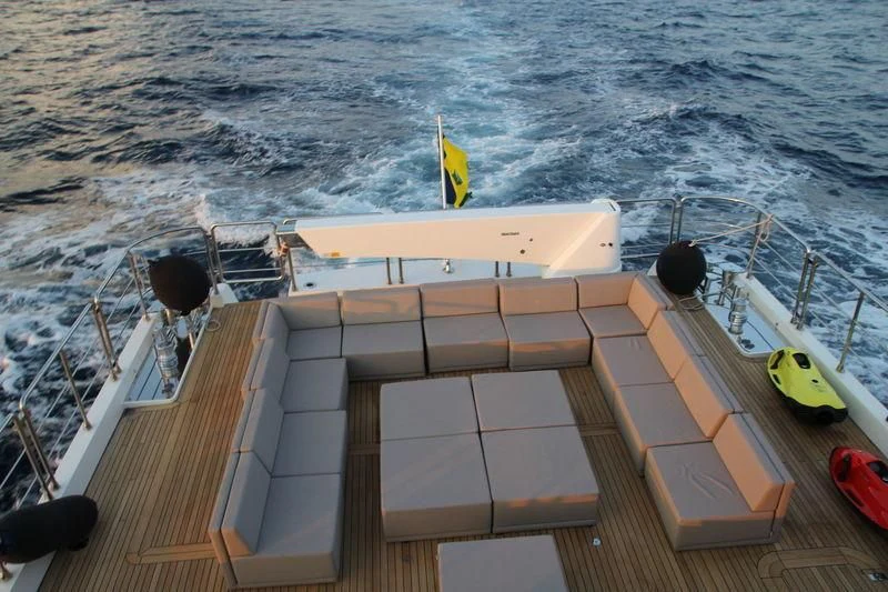 a boat on the water aboard TSA TSA Yacht for Sale