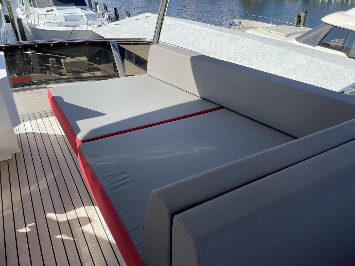 a boat on the water aboard LEBRADA Yacht for Sale