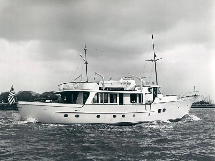 a boat on the water aboard TARTAR Yacht for Sale