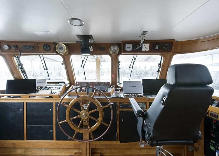 a vehicle with a fan aboard TARTAR Yacht for Sale