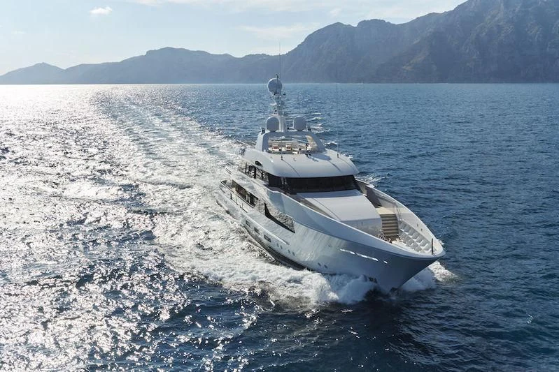 a boat on the water aboard PHILOSOPHY Yacht for Sale
