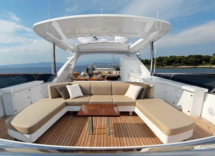 a boat on the water aboard ASIA POSEIDON Yacht for Sale