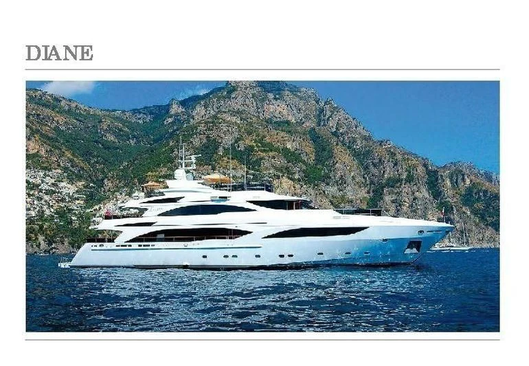 a boat on the water aboard DIANE Yacht for Charter