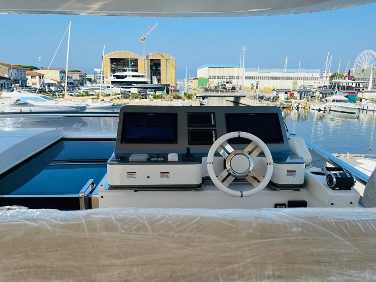 a boat on the water aboard LULWA Yacht for Sale