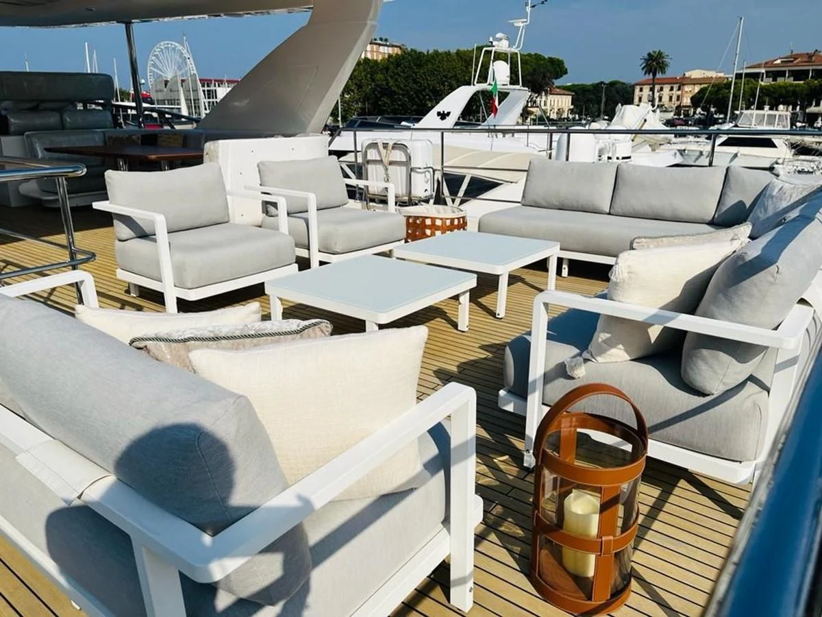 a boat on the water aboard LULWA Yacht for Sale