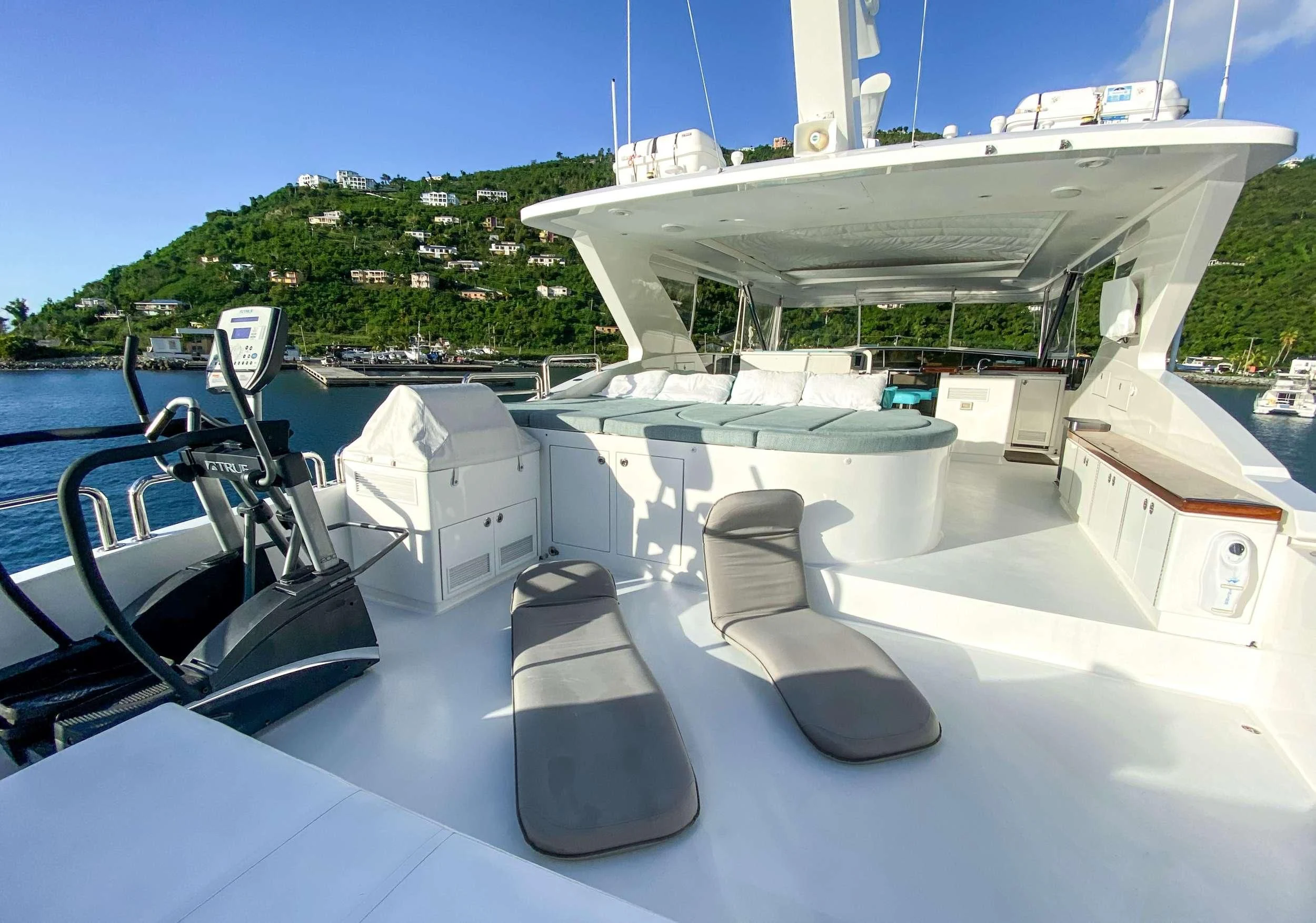 a boat on the water aboard CYNDERELLA Yacht for Sale