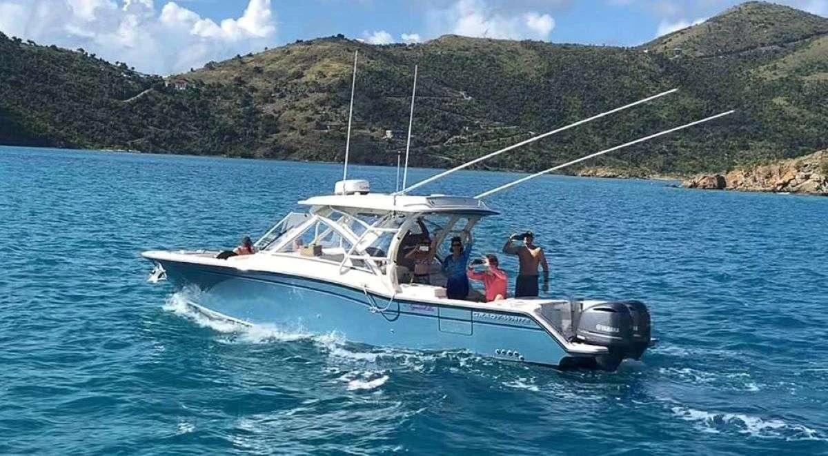 a boat with people on it aboard CYNDERELLA Yacht for Sale