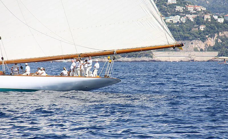 a group of people on a boat aboard MARIQUITA Yacht for Sale