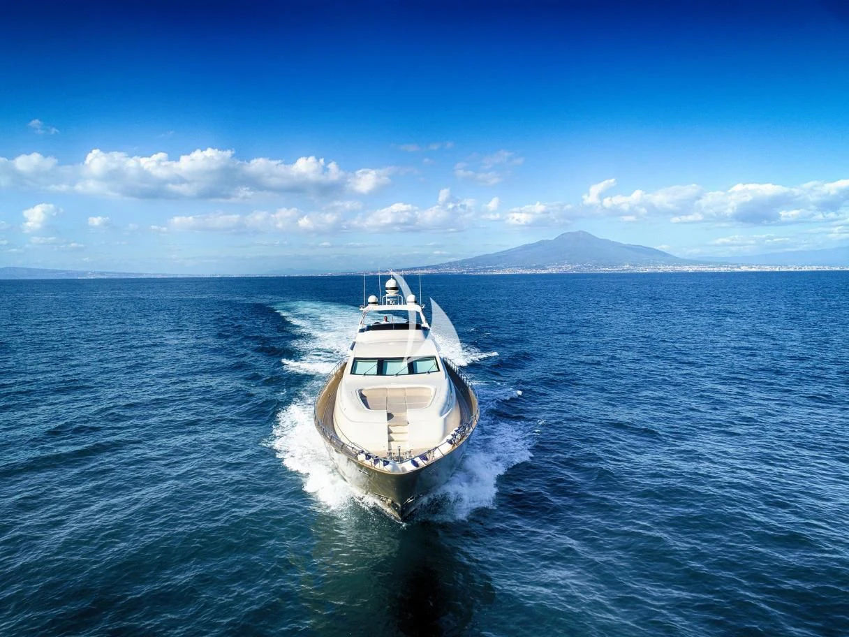 a boat in the water aboard RAMSES II Yacht for Sale