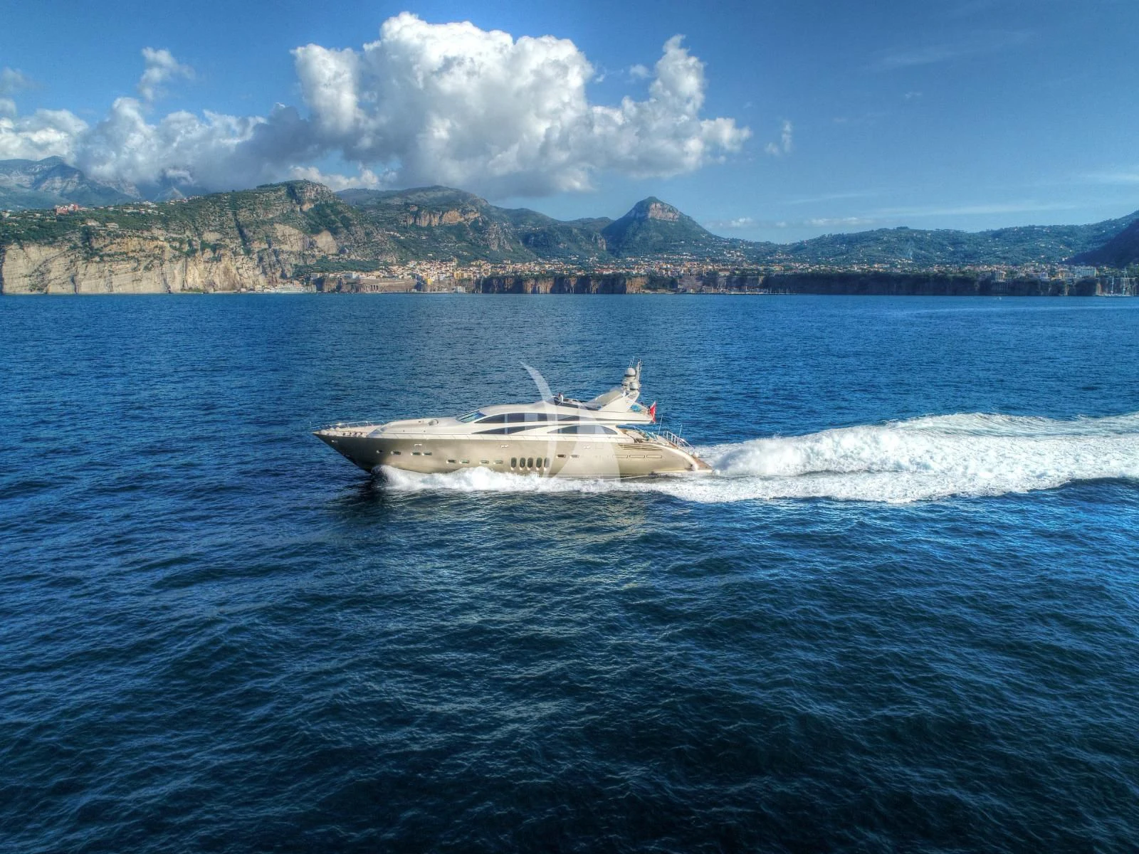 a boat on the water aboard RAMSES II Yacht for Sale