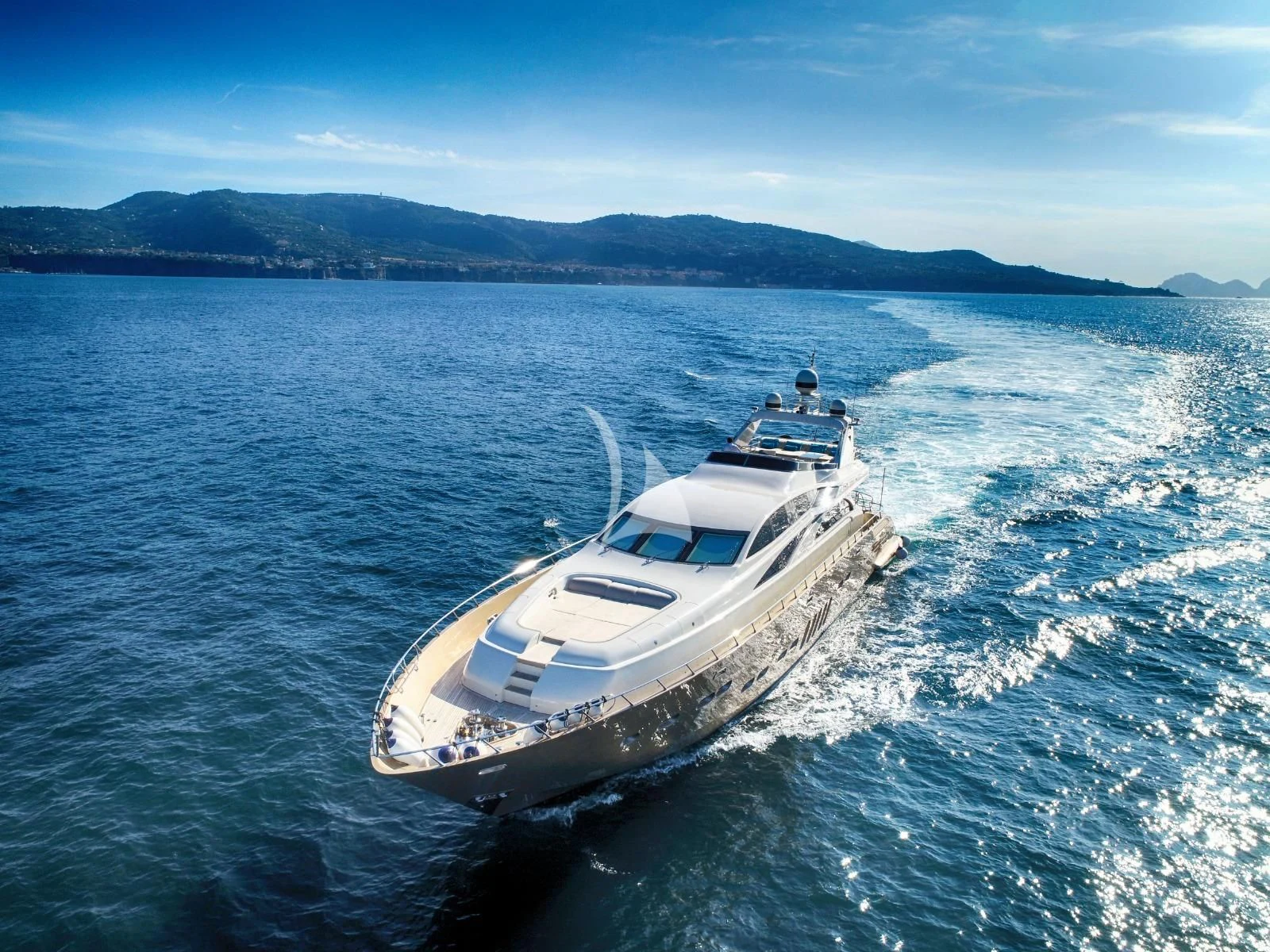 two boats on the water aboard RAMSES II Yacht for Sale
